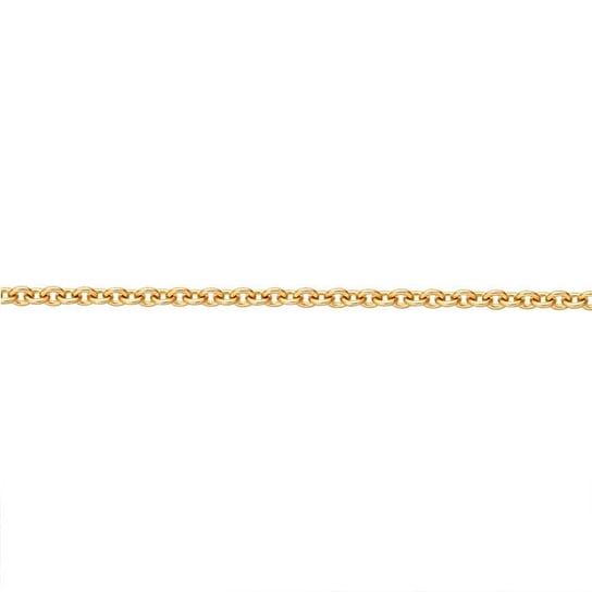 14K yellow Gold 0.85mm Round Cable Chain
