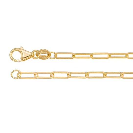 14K Yellow Gold 2.1mm Flat Oval Cable Chain