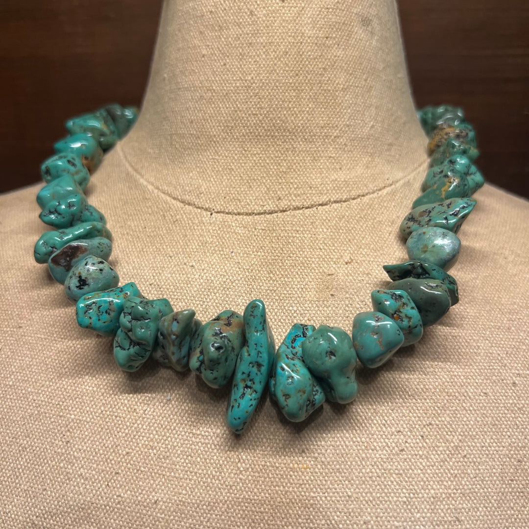 Elisa Turquoise Necklace 18”