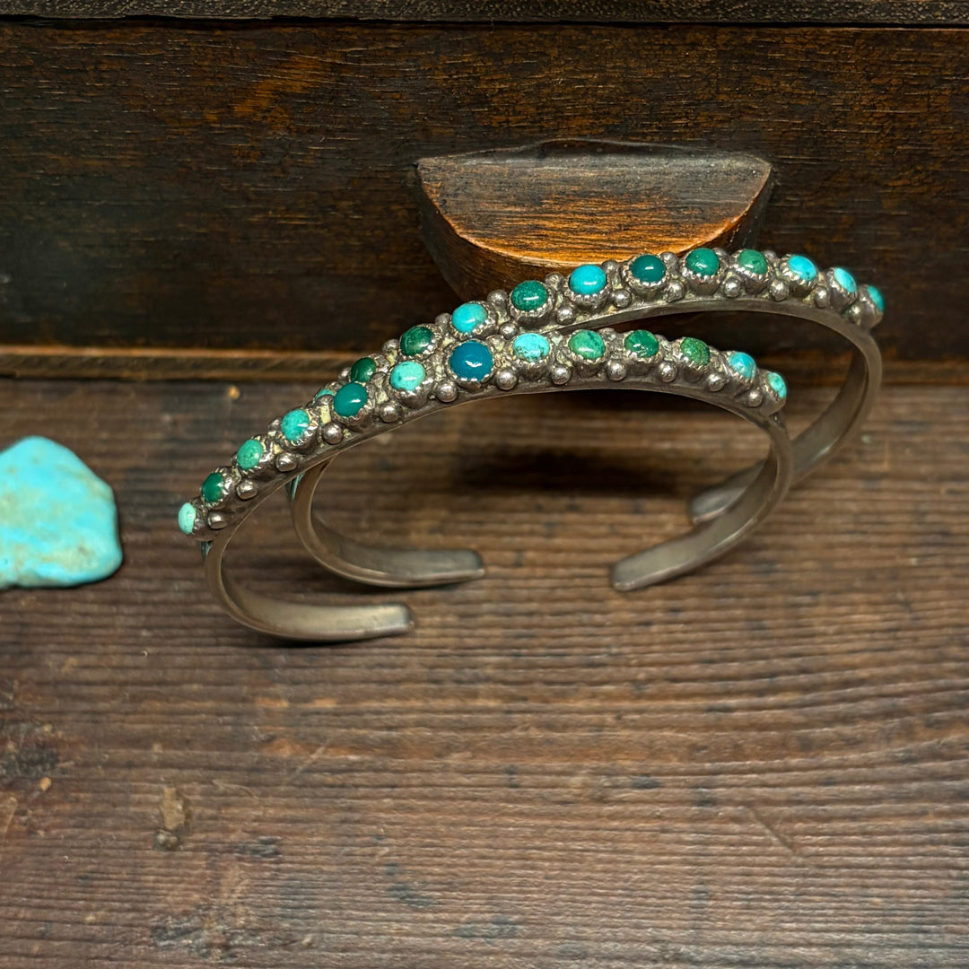 Vintage Petit Point Cuff