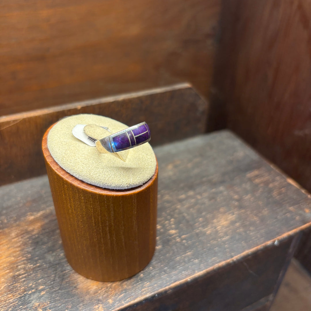 Sugilite Inlay Ring