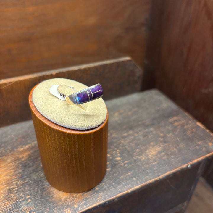 Sugilite Inlay Ring