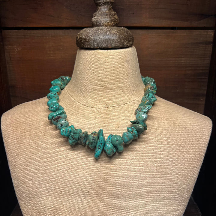 Elisa Turquoise Necklace 18”