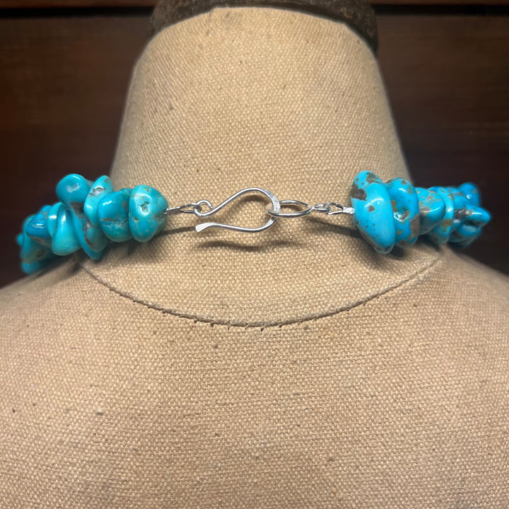 Campnos Turquoise Necklace 17”