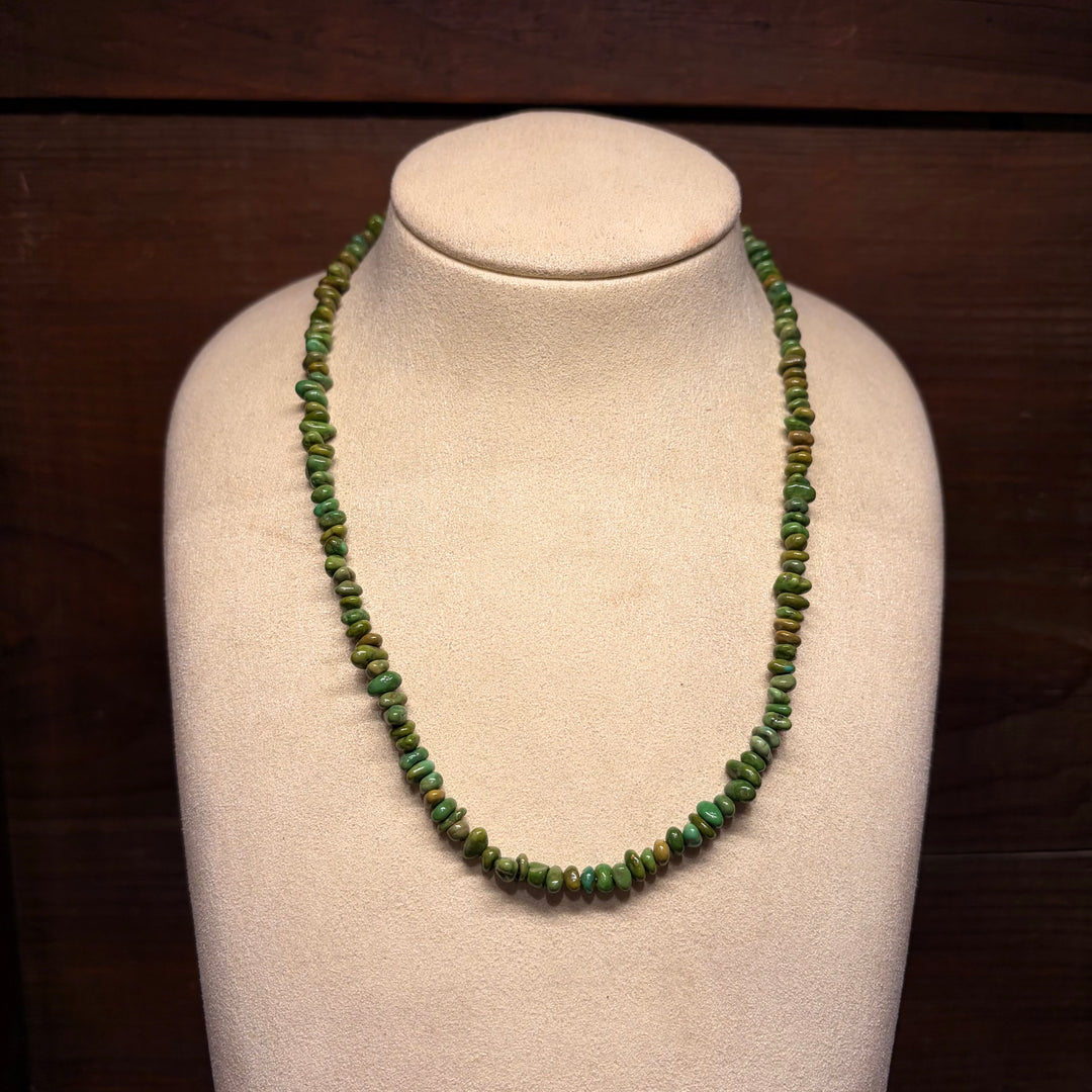 Green Timber Necklace