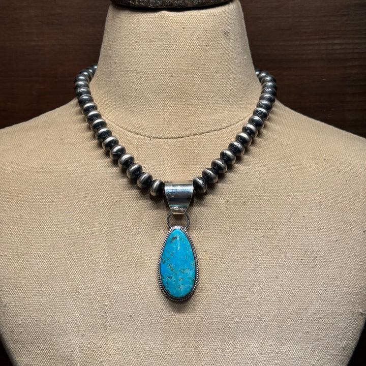 Blue Campitos Drop Pendant