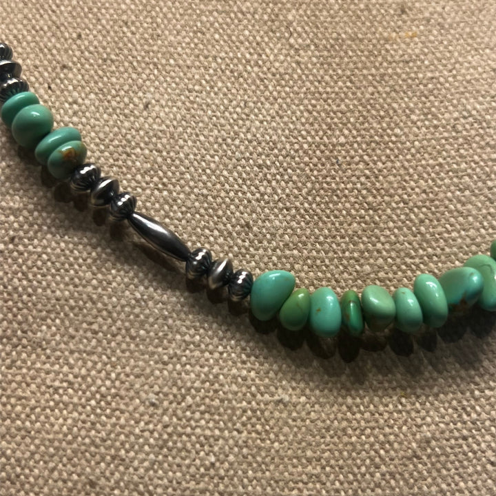 Turquoise 5,6mm Campitos 22” Necklace