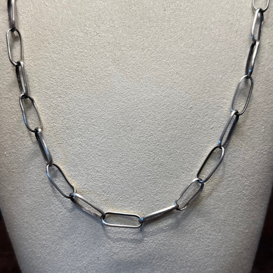 Handmade PaperClip Necklace 22"