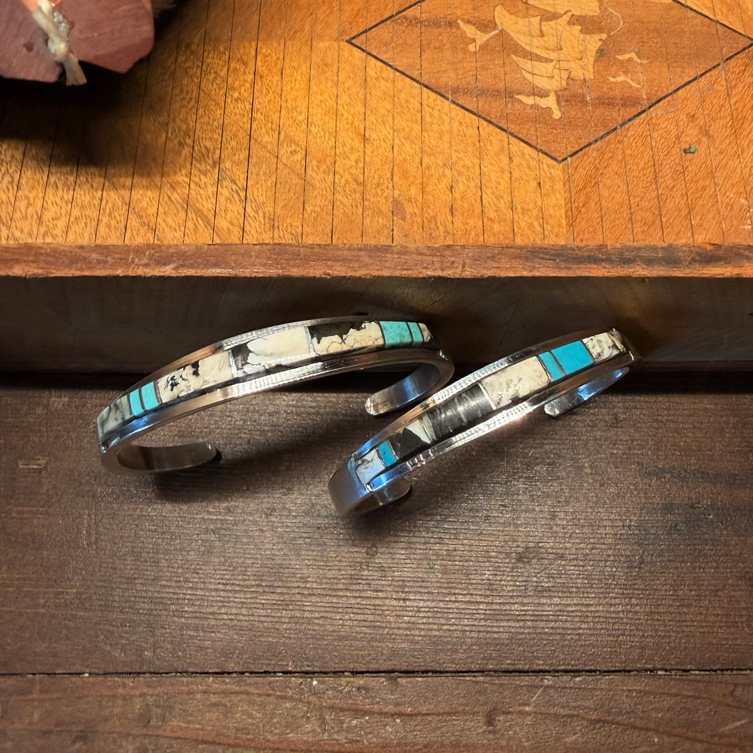 Desert Frost Petite Inlay Cuff