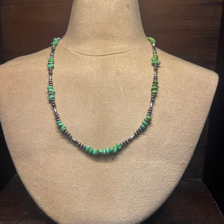 Turquoise 5,6mm Campitos 22” Necklace