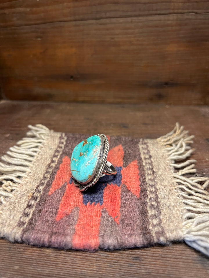 Carico Lake Nevada Turquoise Ring