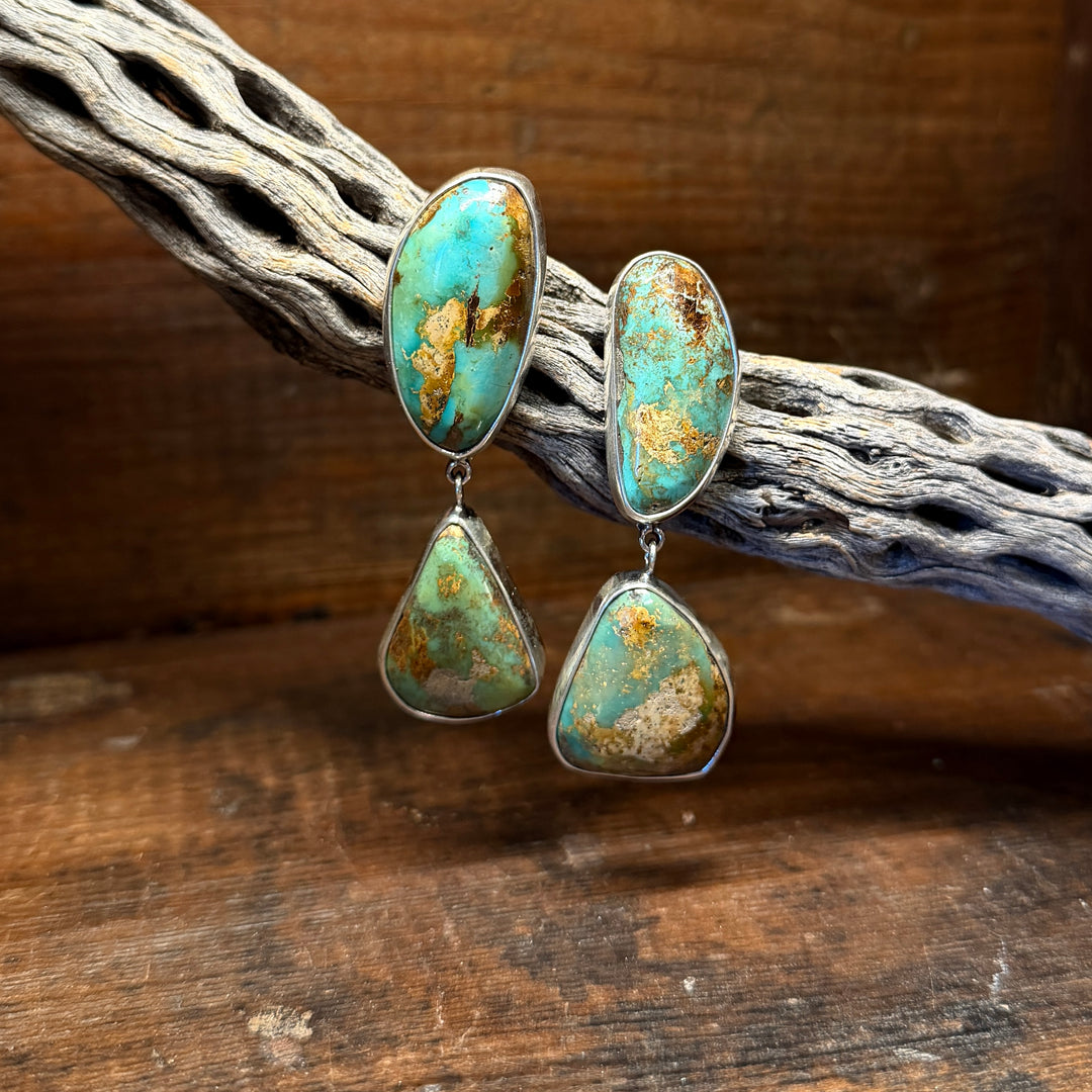 Royston Turquoise Dangle Earrings