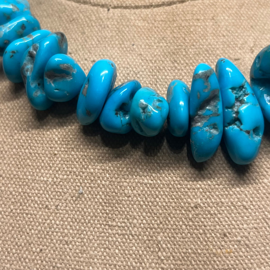 Campnos Turquoise Necklace 17”