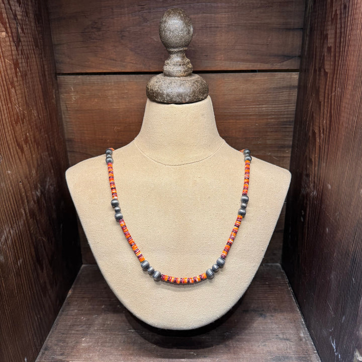 Multi Color Spiney and Mixed Navajo Pearls