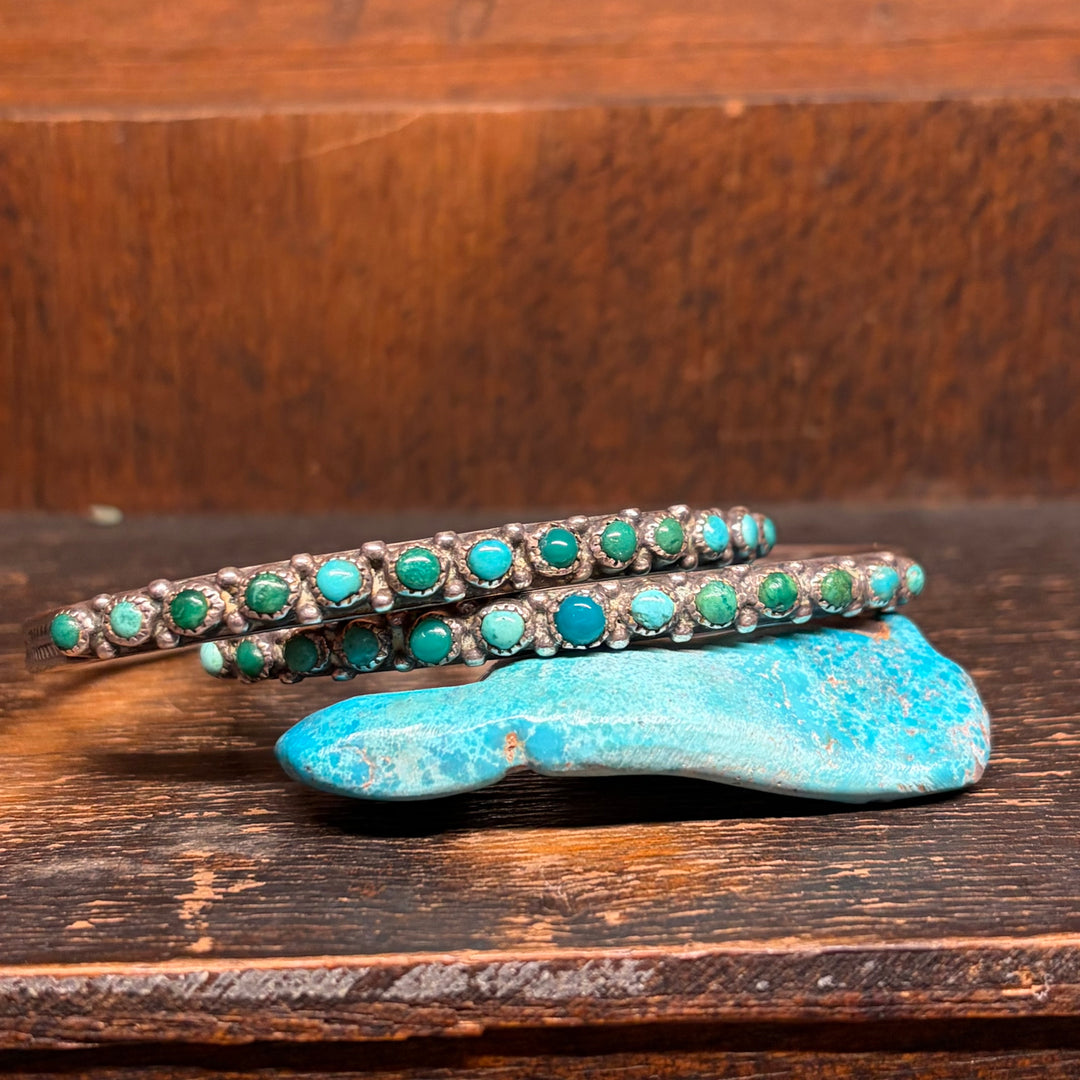 Vintage Petit Point Cuff