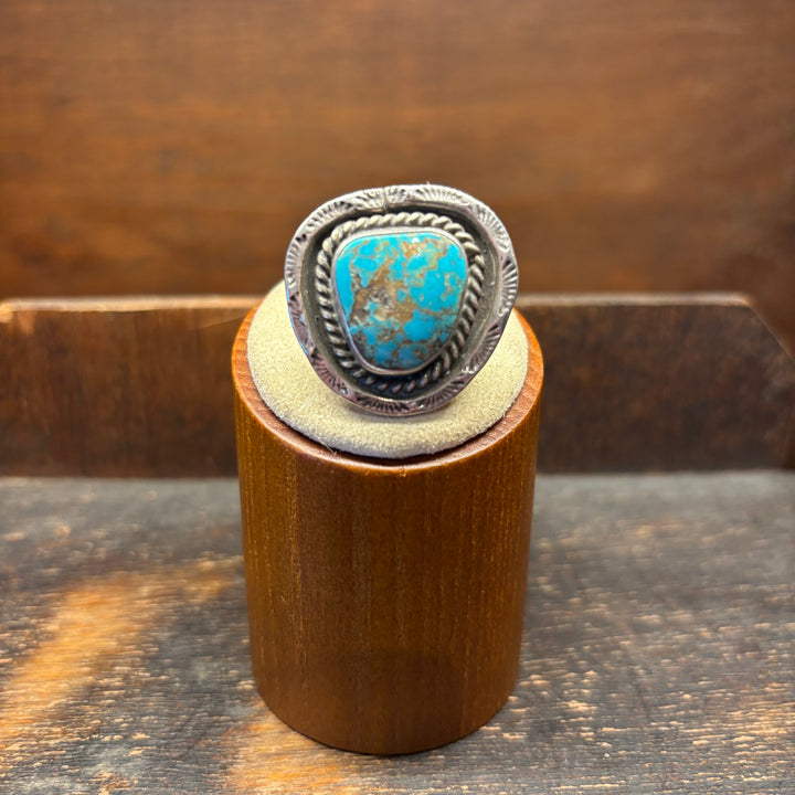Lone Mountain Nevada Turquoise Vintage Ring
