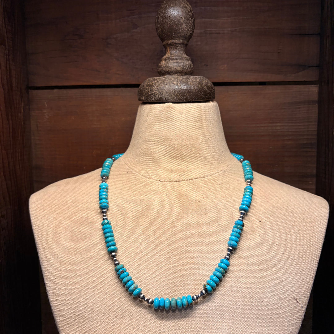 Blue Cinch Necklace