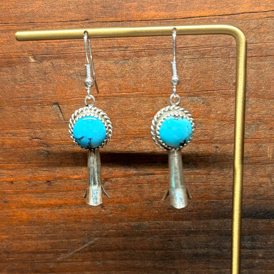 Painted Feather Earrings