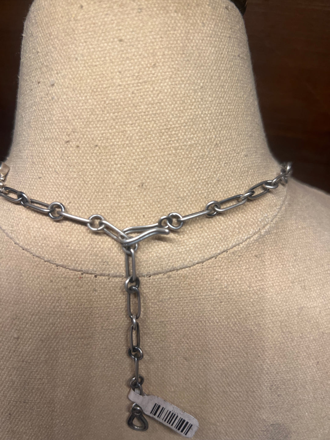 Vintage Camico Lake Turquoise Mini Squash Necklace