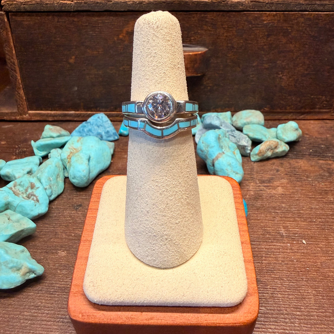 Arizona Blue Ring Set