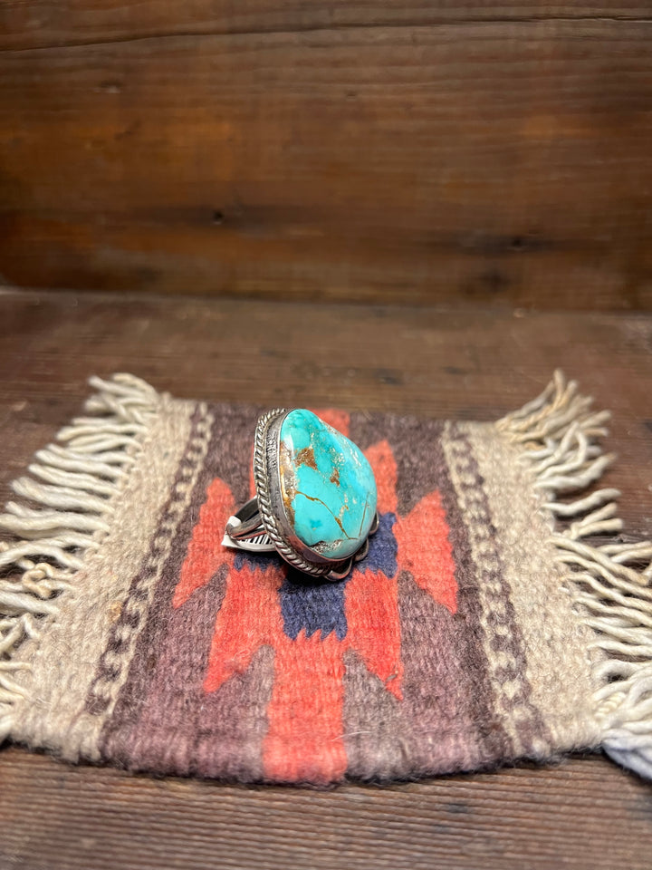 Carico Lake Nevada Turquoise Ring
