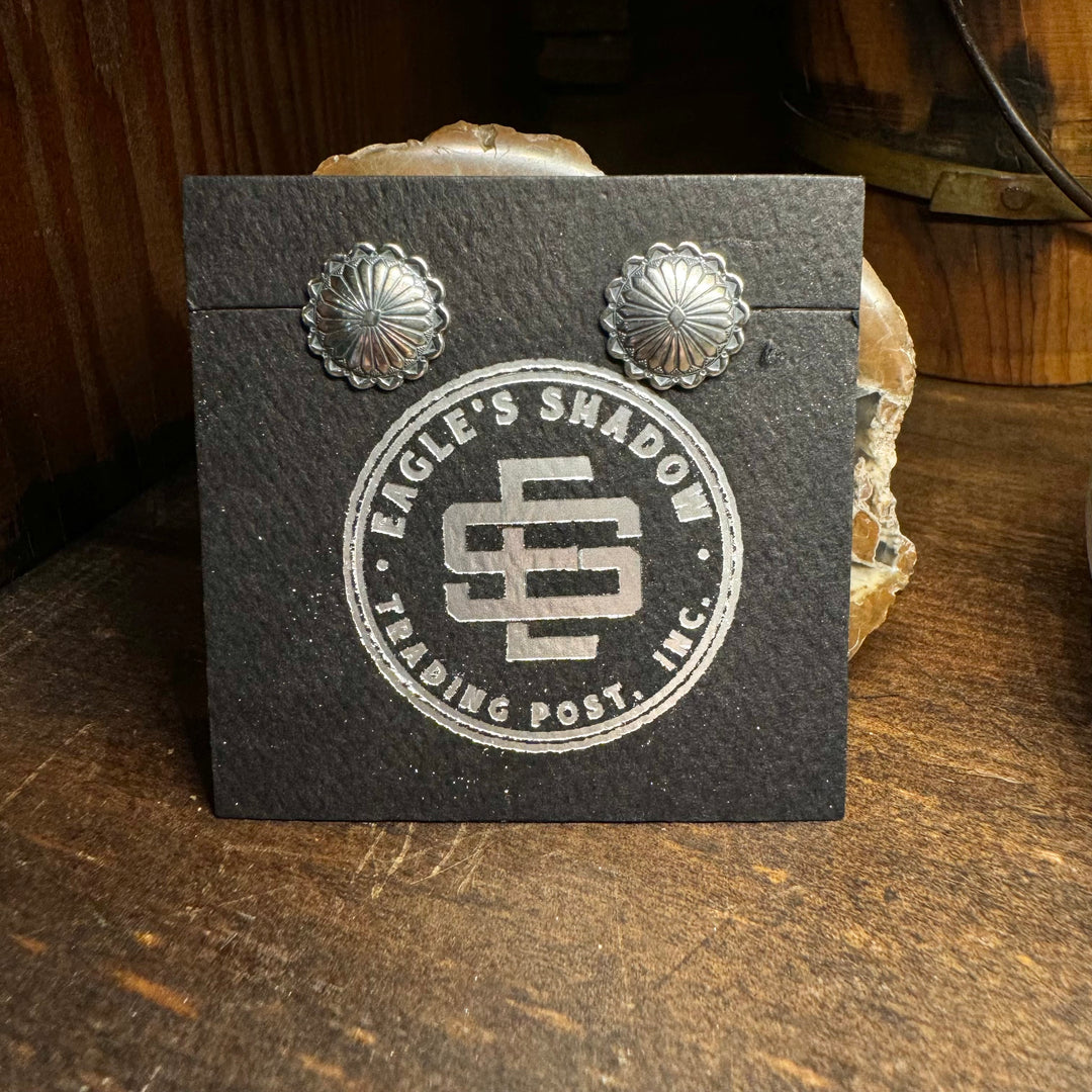 Scalloped Concho Studs