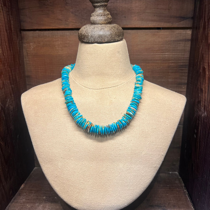 Campitos Turquoise Necklace 20”