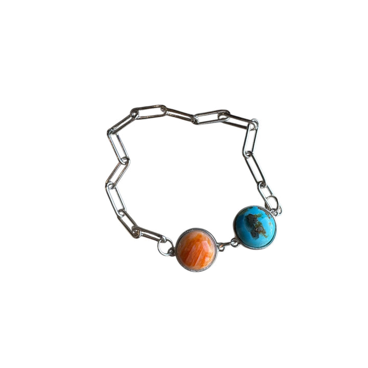 Turquoise DS Round 10mm Charm