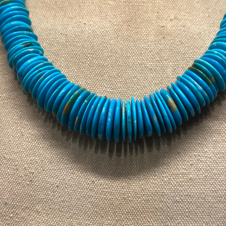 Armenian Turquoise Large Heshi Necklace
