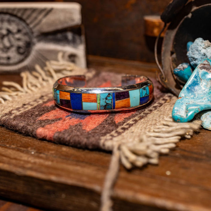 Indian Summer Inlay Cuff