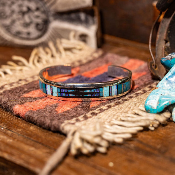 Stardust Inlay Design Cuff