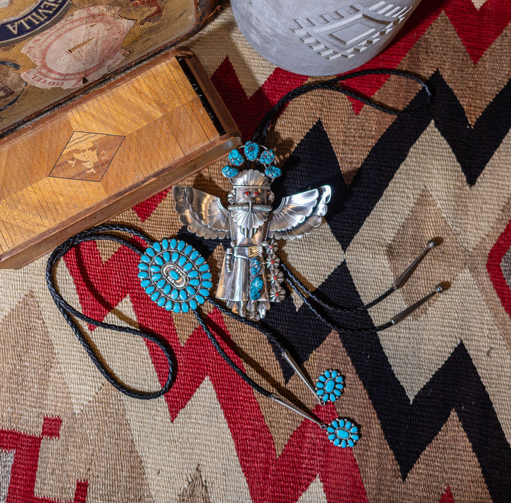 Turquoise Cluster Bolo