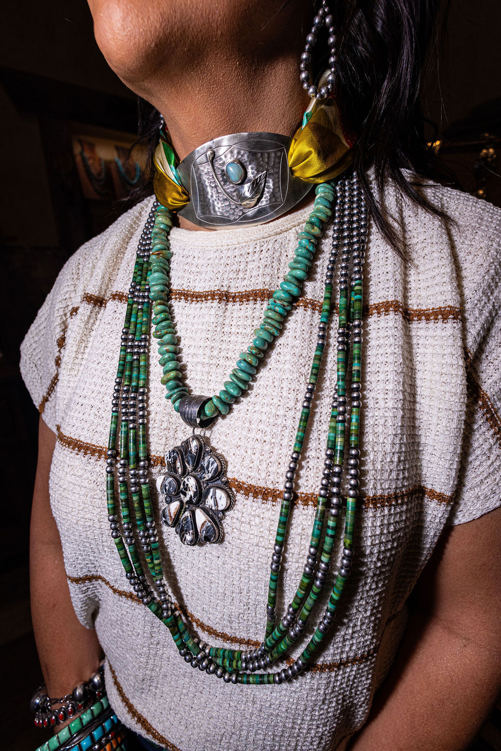 Vintage Sterling Silver Opal Hair Barrette