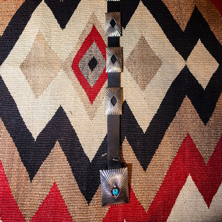 Vintage Sandcast Concho Belt