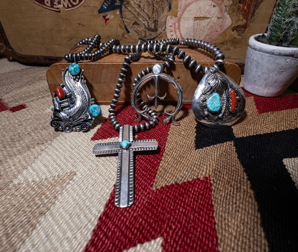 Vintage Large Navajo Pendant