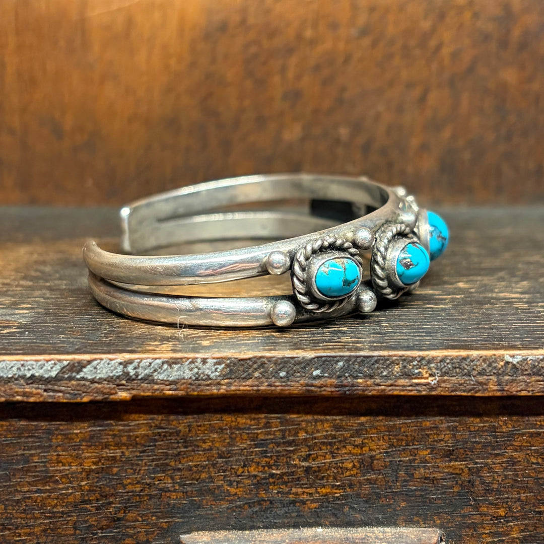 Vintage 5 Stone Cuff