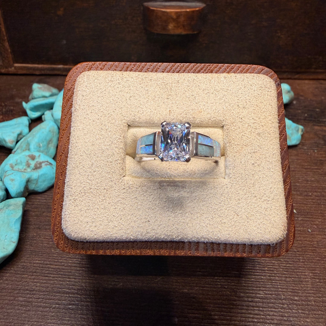 Skyfire Inlaid Ring