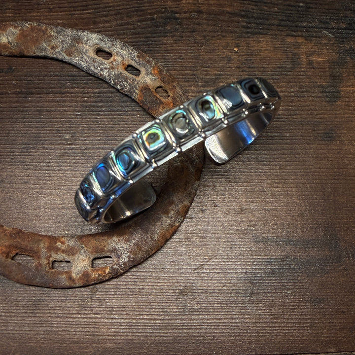 Abalone Shell Stacker Cuff (Small/Medium)
