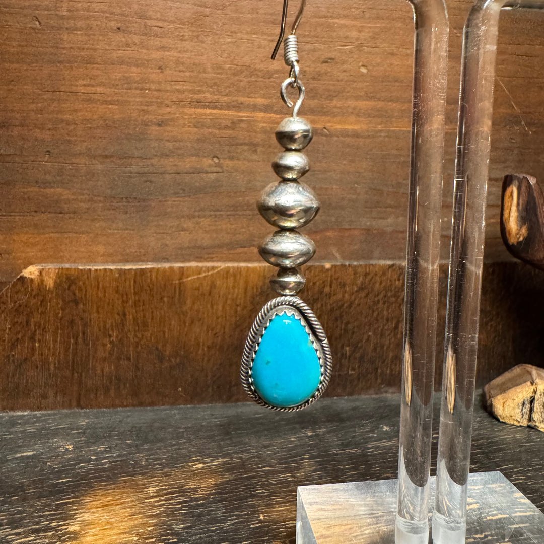 Turquoise Drop Dangle Earrings