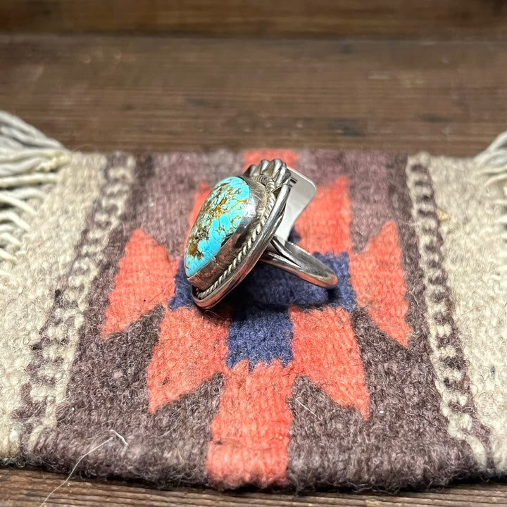 Nevada #8 Turquoise Ring