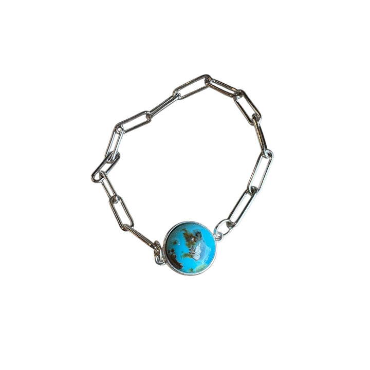 Turquoise DS Round 10mm Charm