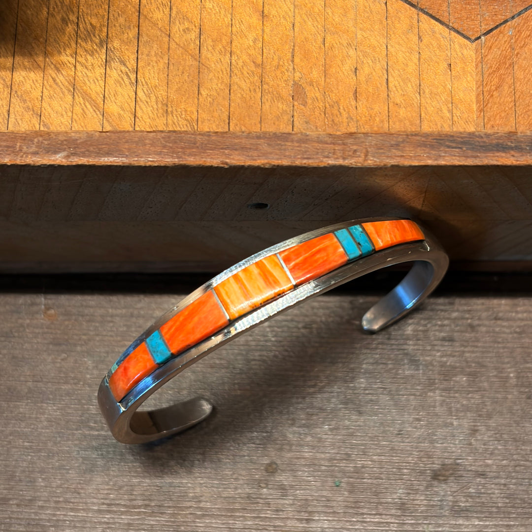 Desert Ember Inlay Cuff