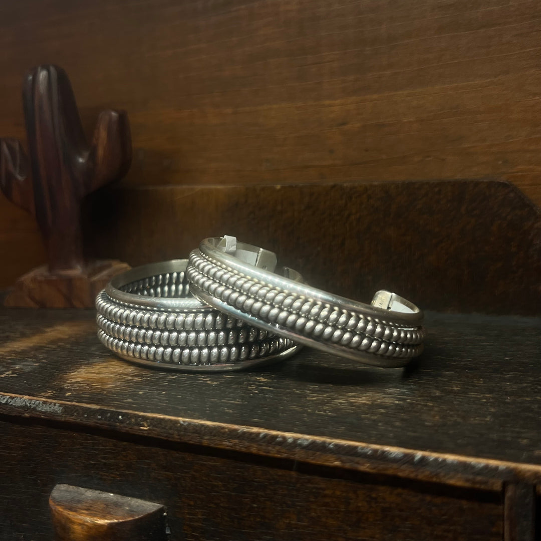 Sterling Silver Triple Coil Cuff