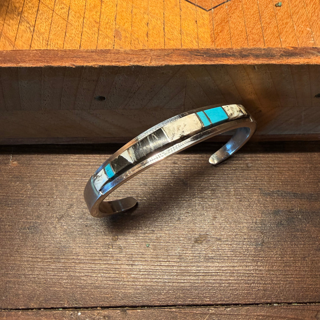Desert Frost Petite Inlay Cuff
