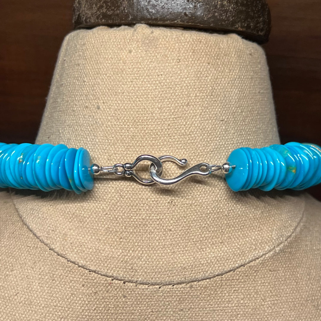 Armenian Turquoise Large Heshi Necklace