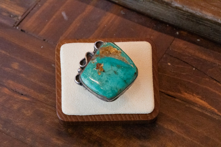 Royston Nevada Turquoise Vintage 1970's Ring