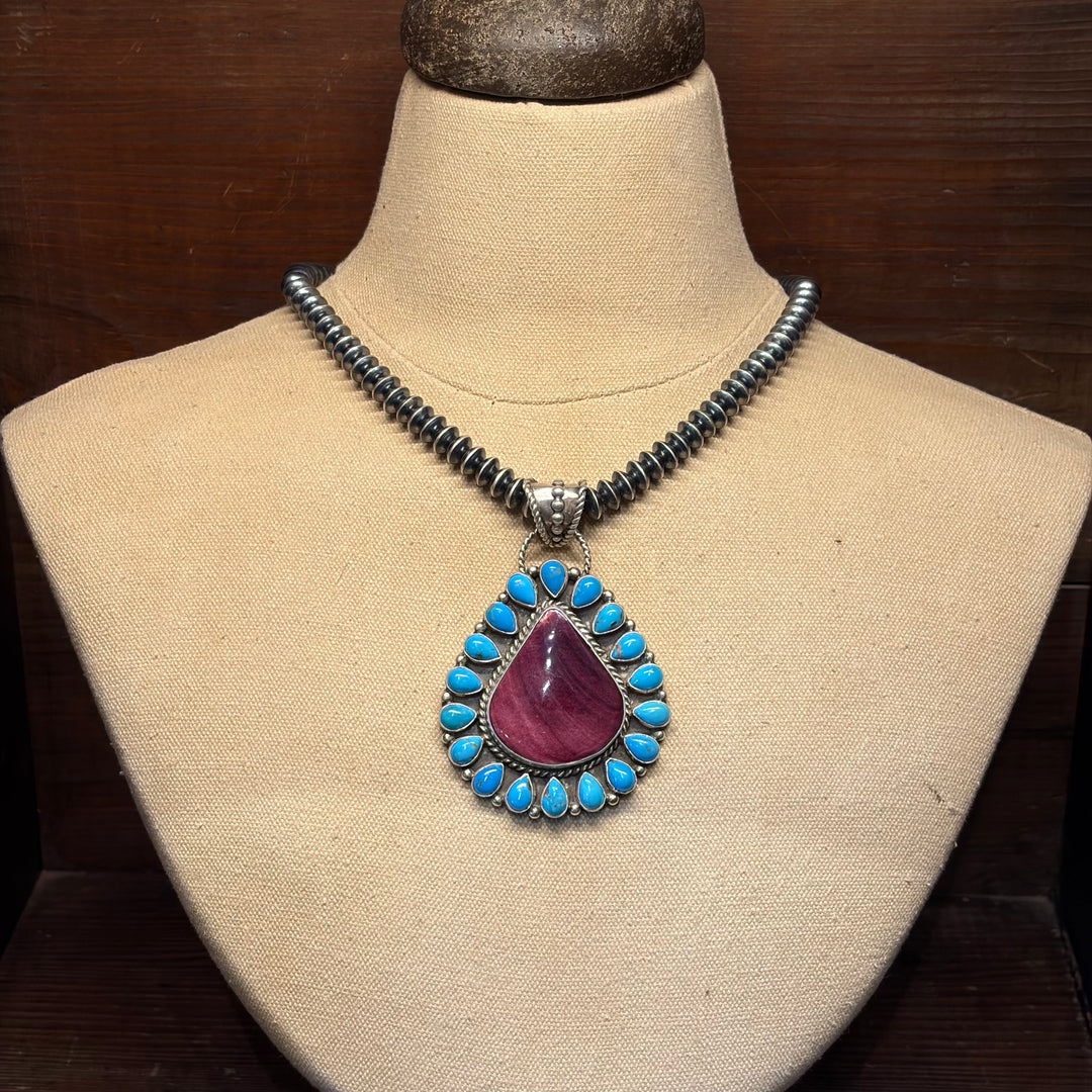 Desert Rosette Pendant