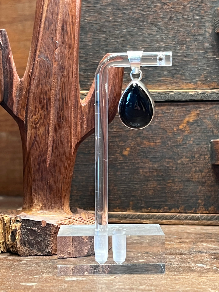 Onyx Tear Drop Pendant