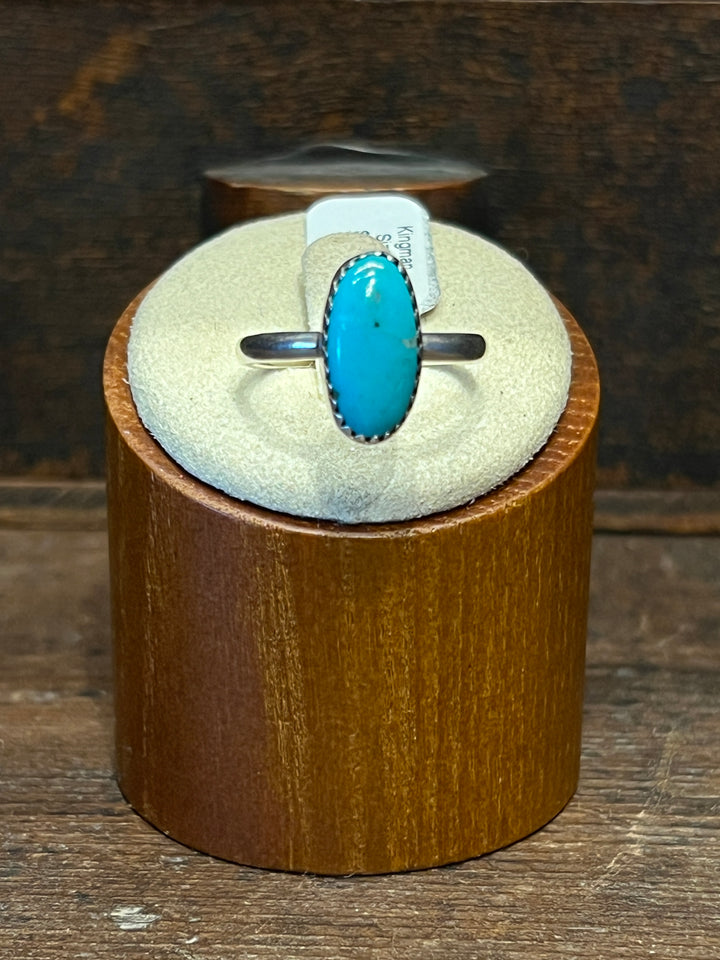 Kingman Oval Turquoise