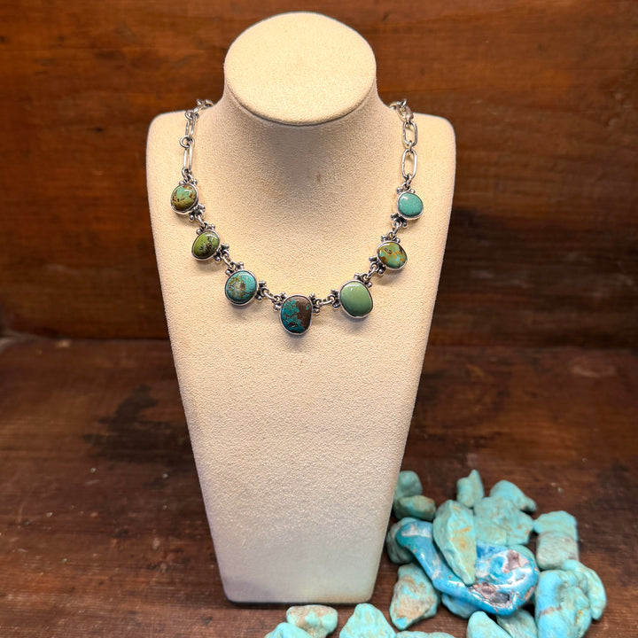 Royston Turquoise Stone Necklace